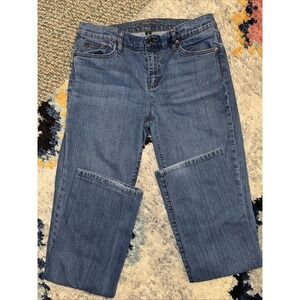 LRL Lauren Jeans Co. Ralph Lauren Straight Leg Jeans Woman's Size 10 Medium Wash